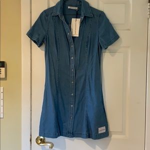 Women’s short denim dress